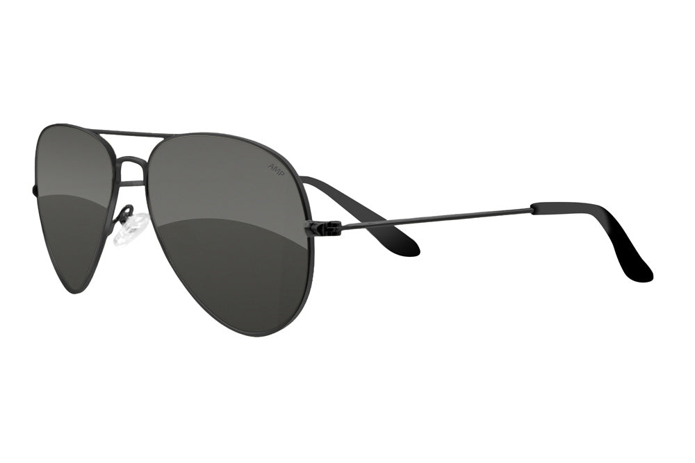 Black Sanibel Frames with Polarized AMP Color Enhancing Carbon