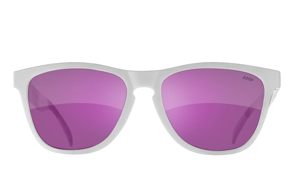 White 3 Rooker Frames with AMP Color Enhancing V26 Lenses – Fuse