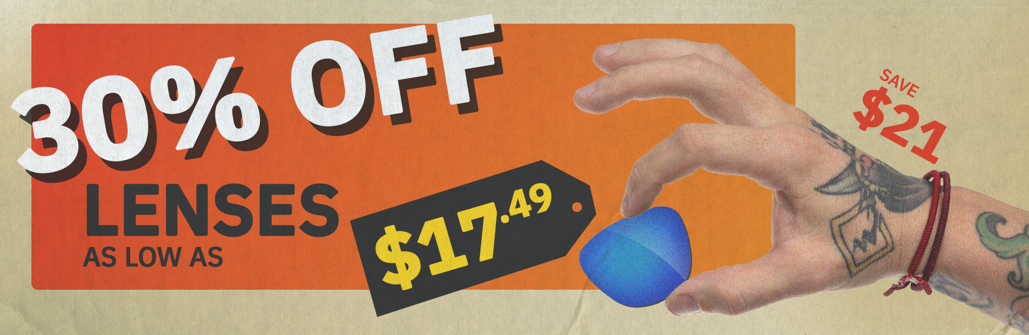 30% Off Lenses