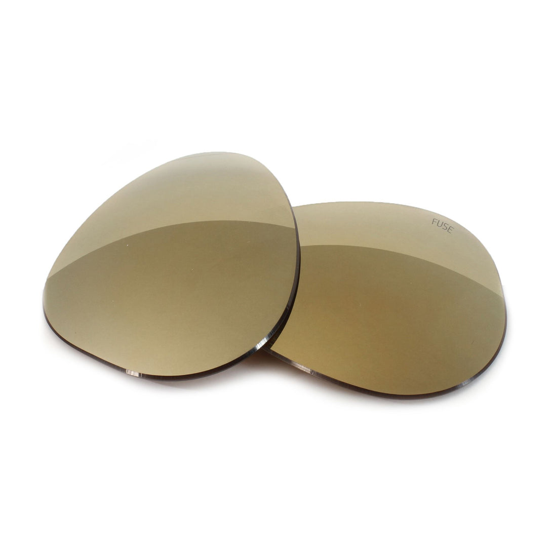 Fuse PRO Bronze Mirror Polarized Replacement Lenses Compatible with Serengeti Drivers (62mm) Sunglasses from Fuse Lenses