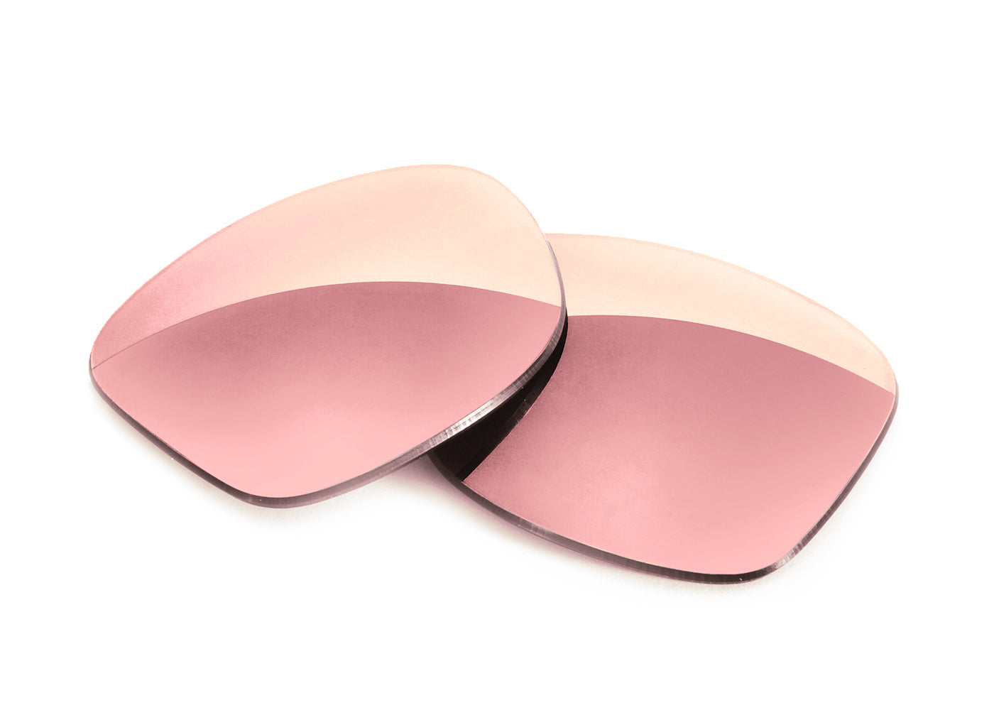 Custom Rose Gold Mirror Prescription Lens