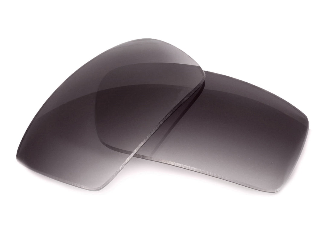 Standard Gradient Grey Non-Polarized Replacement Lenses Compatible with Shady Rays Capitan CP-2 Sunglasses from Fuse Lenses
