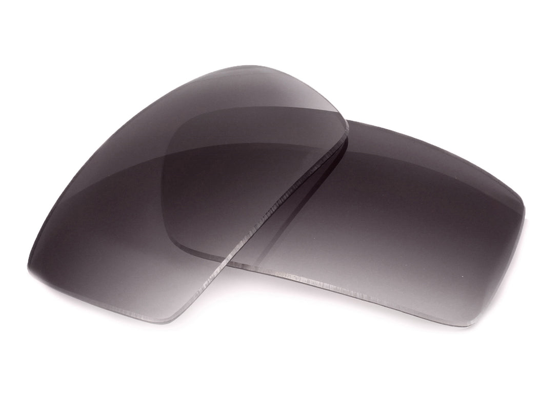 Standard Grey Gradient Non-Polarized Replacement Lenses Compatible with Black Flys Lucky Fly Sunglasses from Fuse Lenses