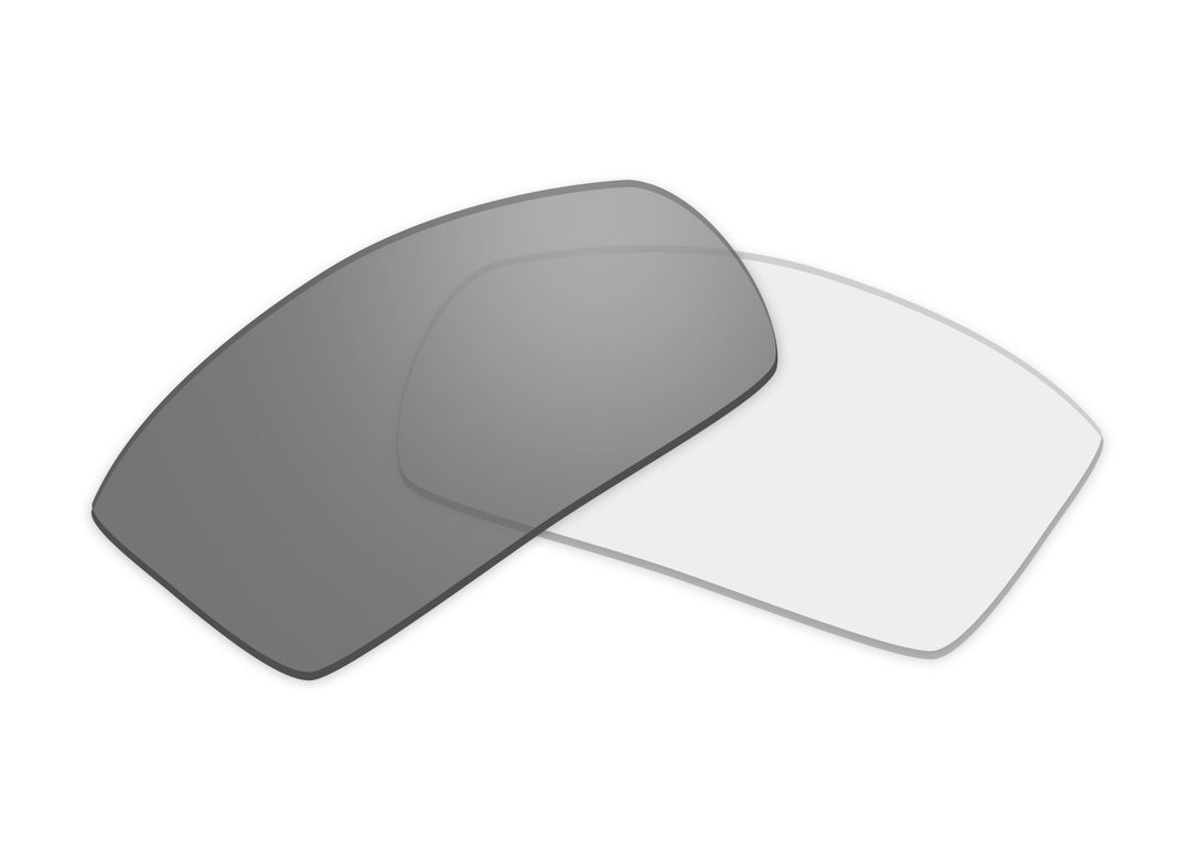 Standard Photochromic Replacement Lenses Compatible with Oakley Pitchman A 55mm Sunglasses from Fuse Lenses.