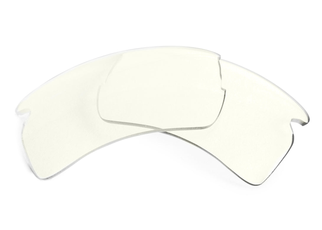 Standard Blue Light Lenses Replacement Lenses Compatible with Oakley Flak 2.0 XL 009188 Sunglasses from Fuse Lenses