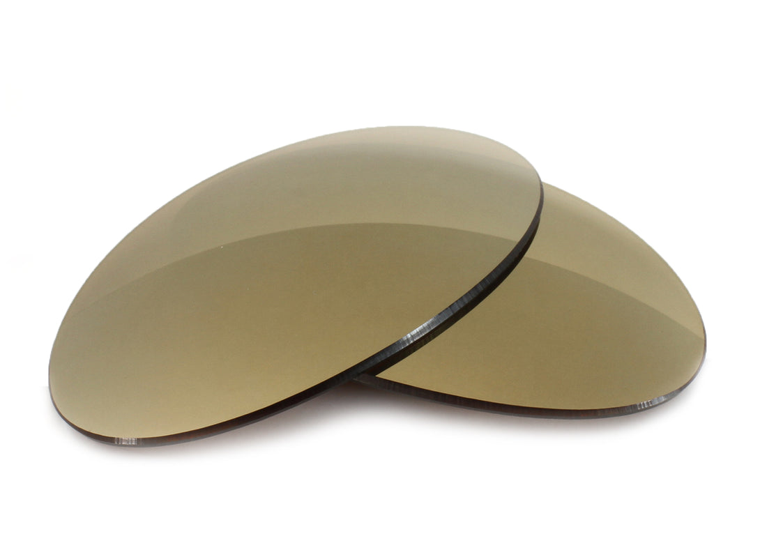 Standard Bronze Mirror Non-Polarized Replacement Lenses Compatible With Oakley Eye Jacket Redux Sunglasses from Fuse Lenses