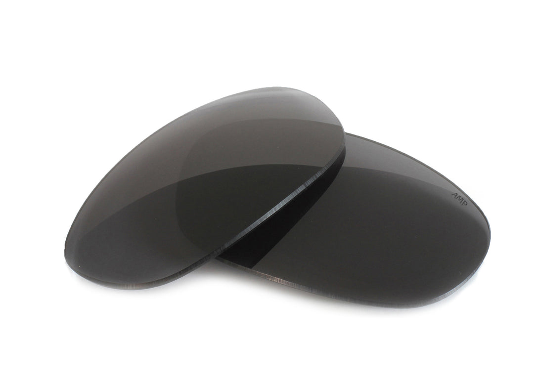 AMP Carbon Mirror Polarized Replacement Lenses Compatible with Oakley Dispute Sunglasses from Fuse Lenses