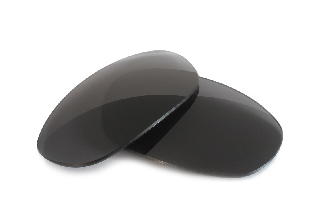Standard Grey Non-Polarized Replacement Lenses Compatible with Oakley Dispute Sunglasses from Fuse Lenses