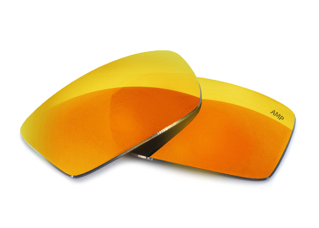 AMP Cascade Mirror Polarized Replacement Lenses Compatible with Oakley Pitchman Carbon Sunglasses from Fuse Lenses