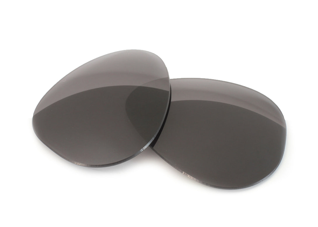 Standard Grey Non-Polarized Replacement Lenses Compatible with Oakley Caveat Sunglasses from Fuse Lenses