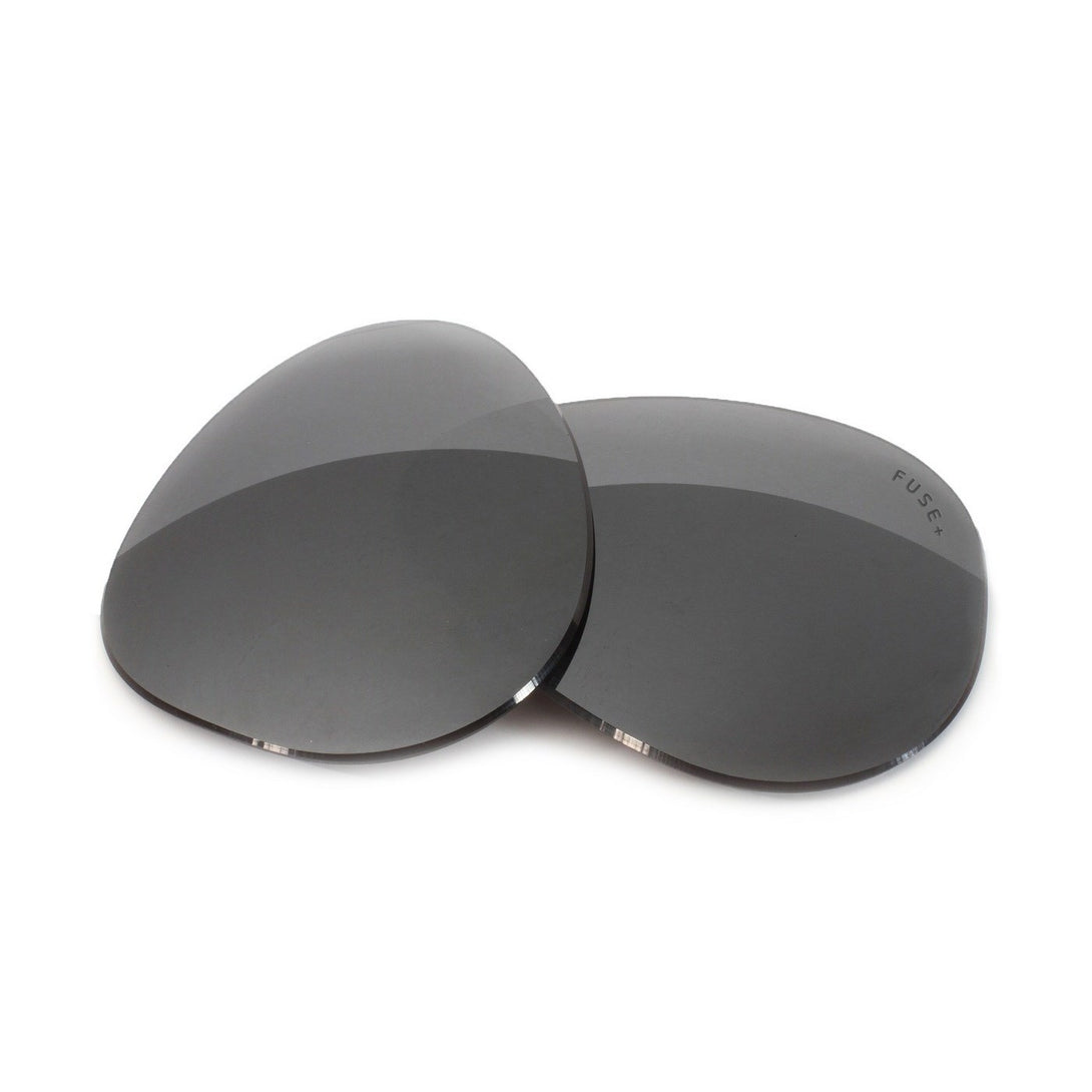 Fuse PRO Carbon Mirror Polarized Replacement Lenses Compatible with Ray-Ban RB6489 Aviator Mtl II (55MM) Sunglasses from Fuse Lenses