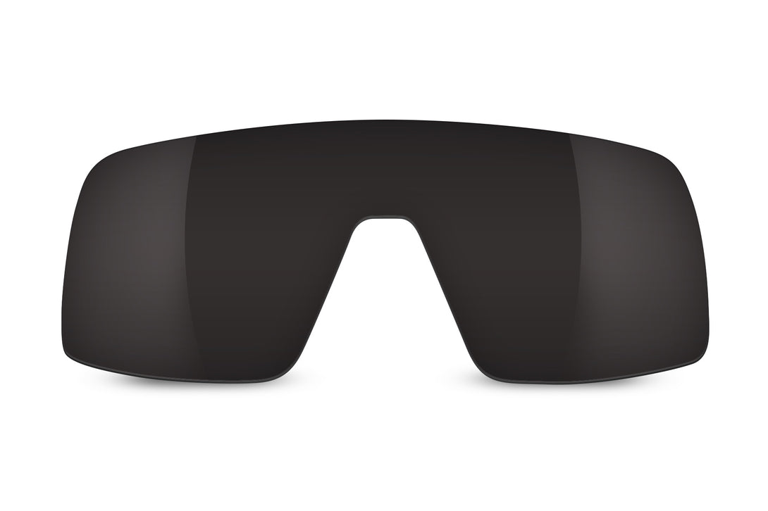 Standard Carbon Mirror Non-Polarized Replacement Lens Compatible with Oakley Sutro Sunglasses from Fuse Lenses