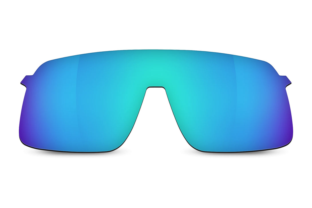 Standard Glacier Mirror Non-Polarized Replacement Lens Compatible with Oakley Sutro Lite Sunglasses from Fuse Lenses