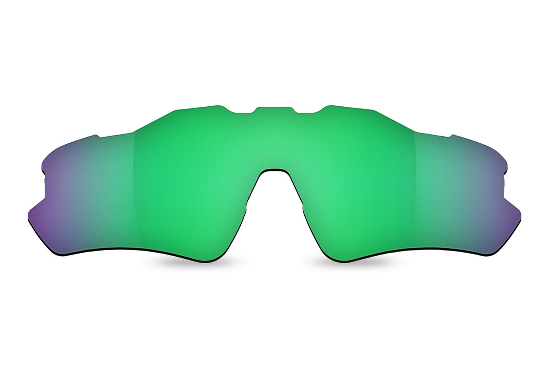 Standard Sapphire Mirror Non-Polarized Replacement Lens Compatible with Oakley Radar EV Path Sunglasses from Fuse Lenses