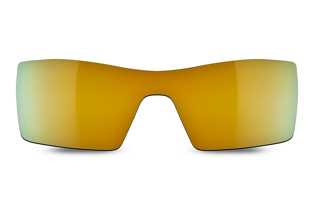 Standard Bronze Mirror Non-Polarized Replacement Lens Compatible with Oakley Oil Rig Sunglasses from Fuse Lenses
