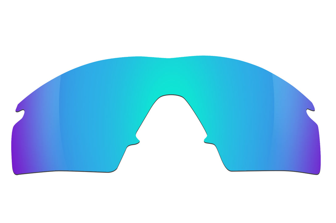 Standard Glacier Mirror Non-Polarized Replacement Lens Compatible with Oakley M Frame Strike Sunglasses from Fuse Lenses