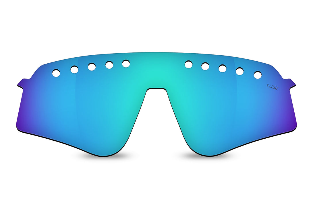 Fuse PRO Glacier Mirror Polarized Replacement Lens Compatible with Oakley Sutro Lite Sweep (Vented) Sunglasses from Fuse Lenses