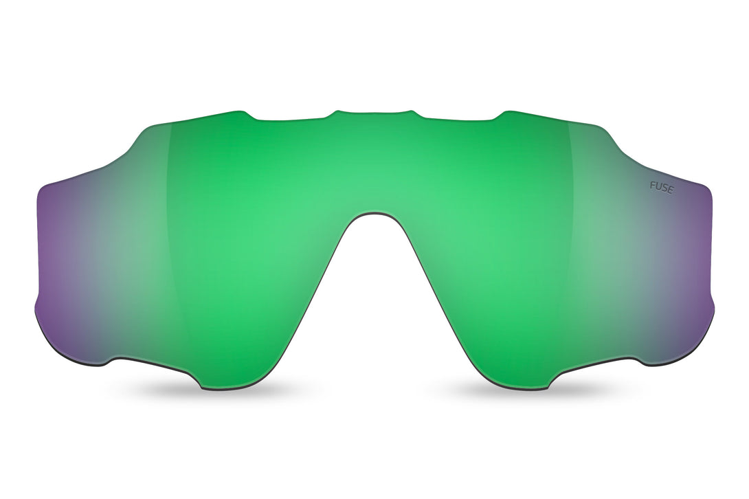 Fuse PRO Sapphire Mirror Polarized Replacement Lens Compatible with Oakley Jawbreaker Sunglasses from Fuse Lenses