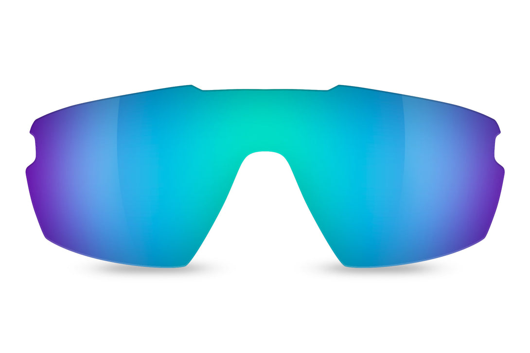 Standard Glacier Mirror Non-Polarized Replacement Lens Compatible with Oakley Sphaera Sunglasses from Fuse Lenses