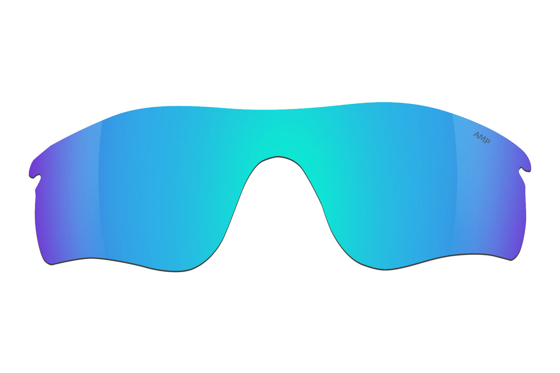 AMP Glacier Mirror Polarized Replacement Lens Compatible with Oakley RadarLock Path (AF) Sunglasses from Fuse Lenses