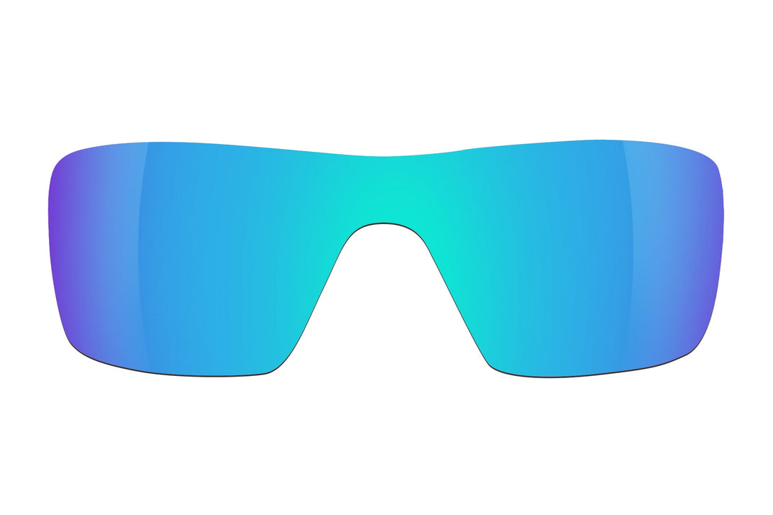 Standard Glacier Mirror Non-Polarized Replacement Lens Compatible with Oakley Enduring Edge Sunglasses from Fuse Lenses