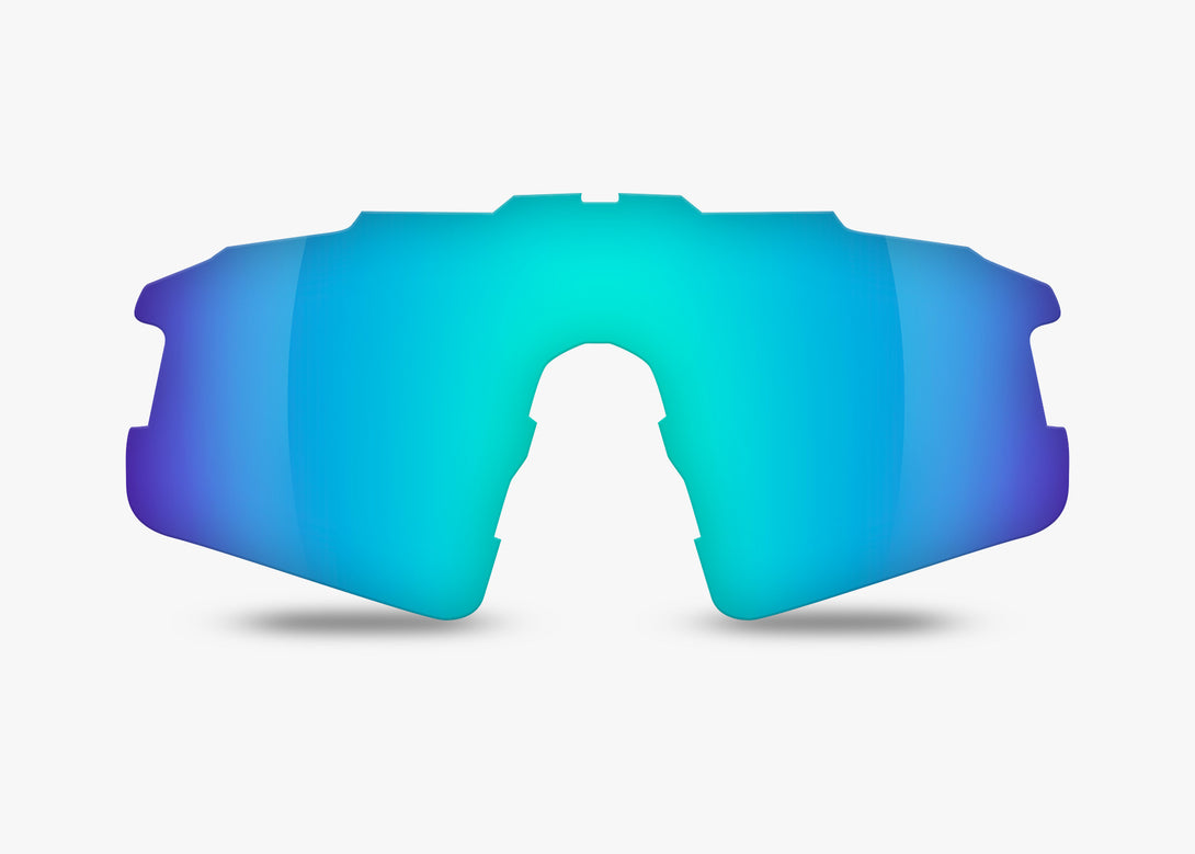 Standard Glacier Mirror Non-Polarized Replacement Lens Compatible with Bolle C-Shifter Sunglasses from Fuse Lenses