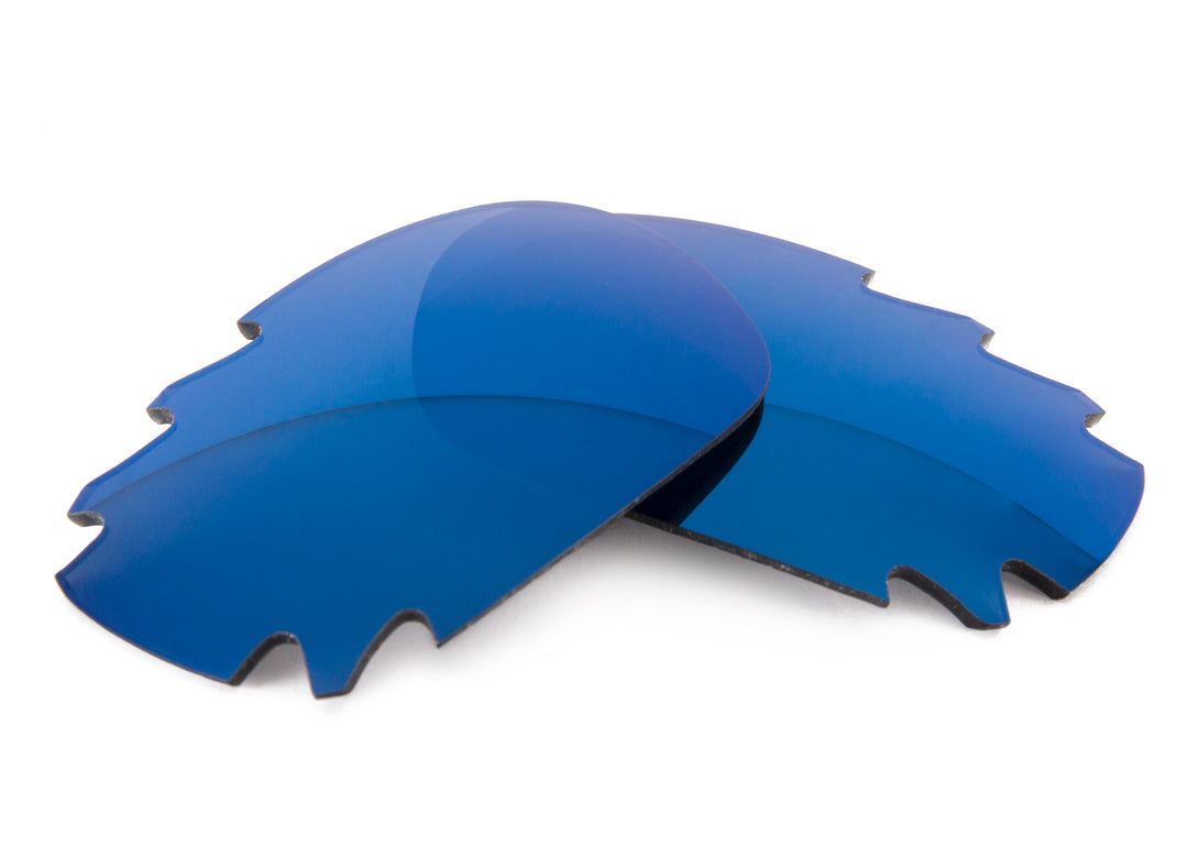 Standard Midnight Blue Mirror Non-Polarized Replacement Lenses Compatible with Oakley Jawbone Vented Sunglasses from Fuse Lenses