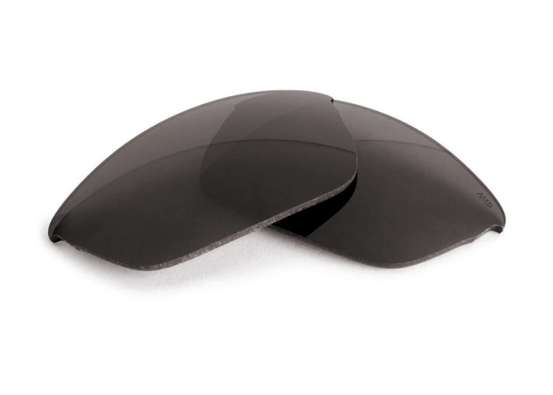 AMP Grey Polarized Replacement Lenses Compatible with Oakley Flak Draft (AF) Sunglasses from Fuse Lenses