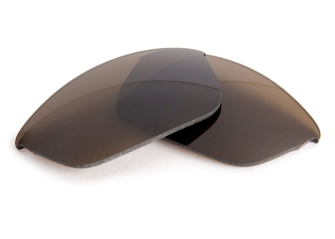 Standard Brown Non-Polarized Replacement Lenses Compatible with Oakley Bottle Rocket Sunglasses from Fuse Lenses
