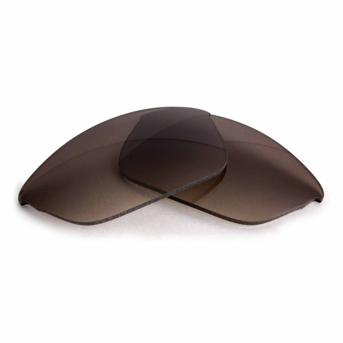 Standard Brown Gradient Non-Polarized Replacement Lenses Compatible with Oakley Flak Beta Sunglasses from Fuse Lenses
