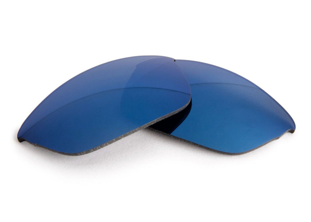 Standard Midnight Blue Mirror Non-Polarized Replacement Lenses Compatible with Oakley Bottle Rocket Sunglasses from Fuse Lenses