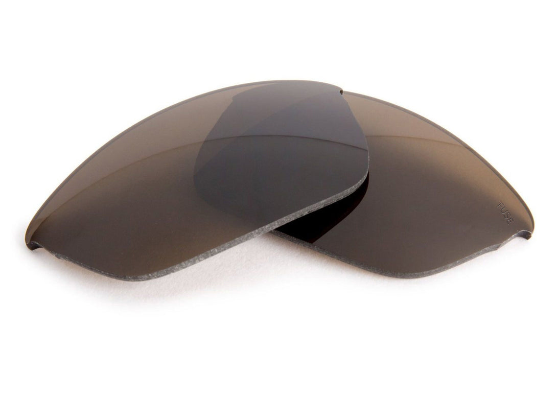 Fuse PRO Brown Polarized Replacement Lenses Compatible with Oakley Flak Draft (AF) Sunglasses from Fuse Lenses