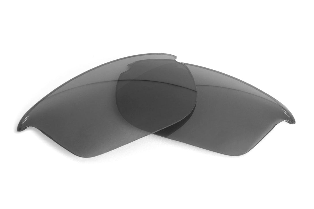 Standard Grey Non-Polarized Replacement Lenses Compatible with Oakley Fast Jacket Sunglasses from Fuse Lenses