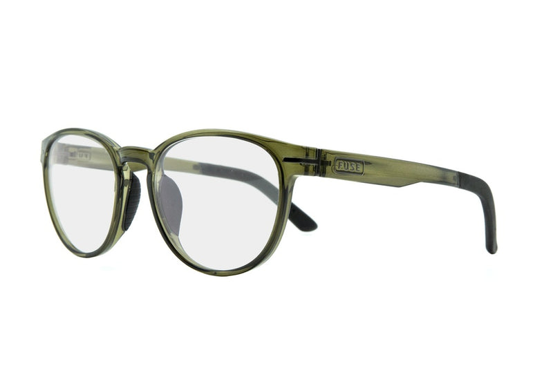 Fuse Prescription Destin Eyeglasses | Clear Olive
