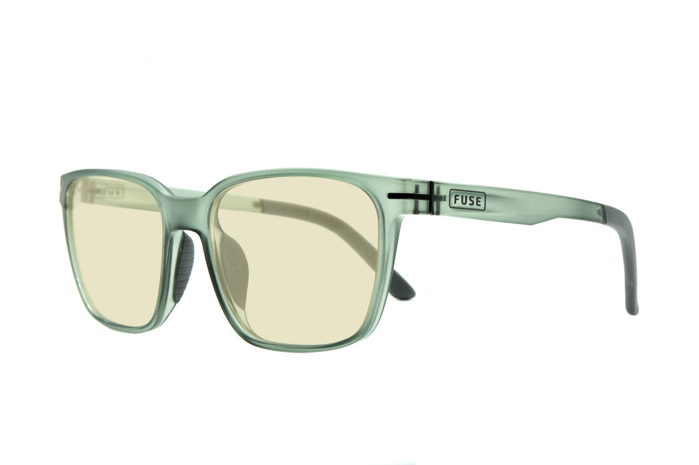 Rockledge | Matte Clear Green | Computer Glasses