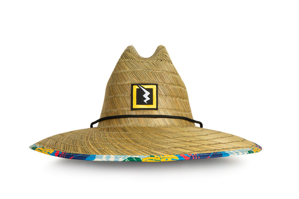 Fuse Beach Bum Straw Hat | Tropical Leaf