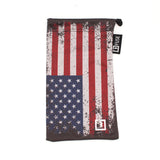 Distressed Flag Microfiber Cloth Bag