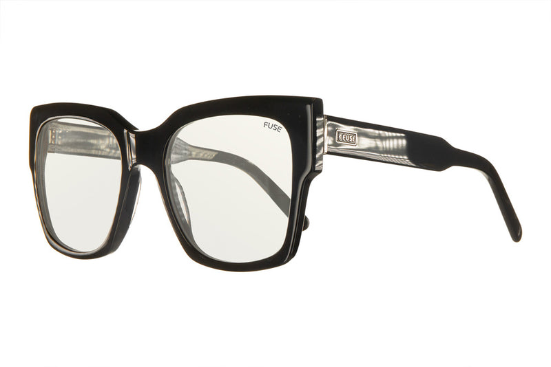 Amelia | Gloss Black | Blue Light Glasses