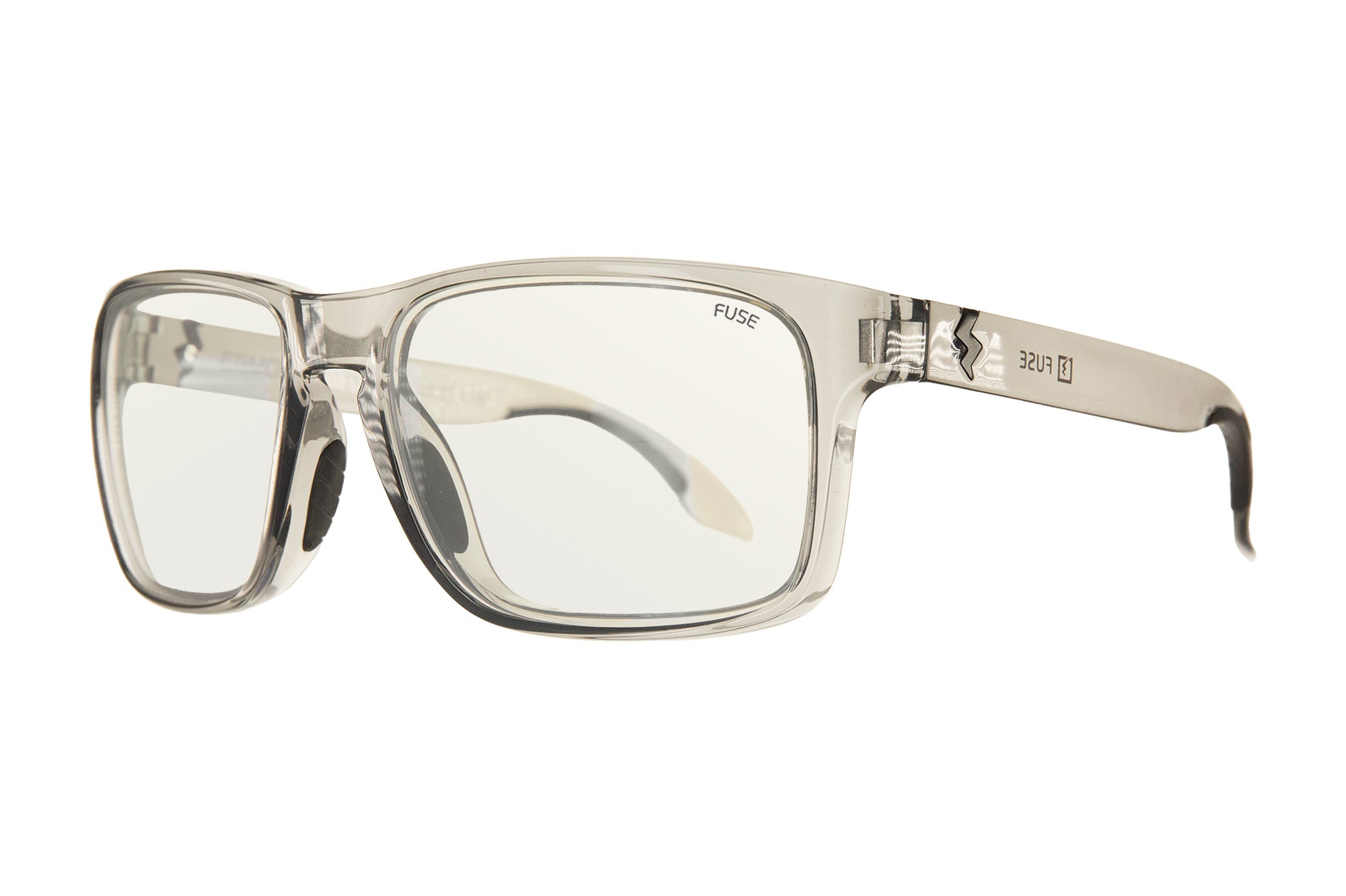 Egmont XL | Clear Grey | Blue Light Glasses