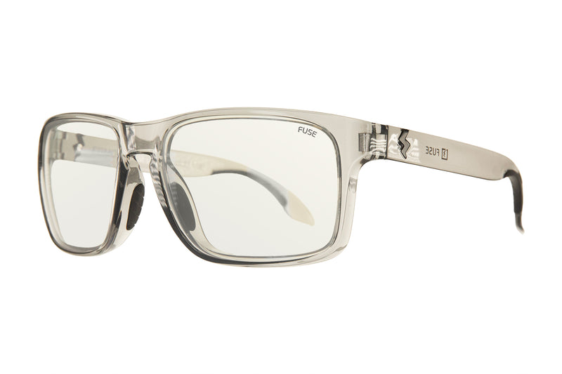 Egmont XL | Clear Grey | Blue Light Glasses