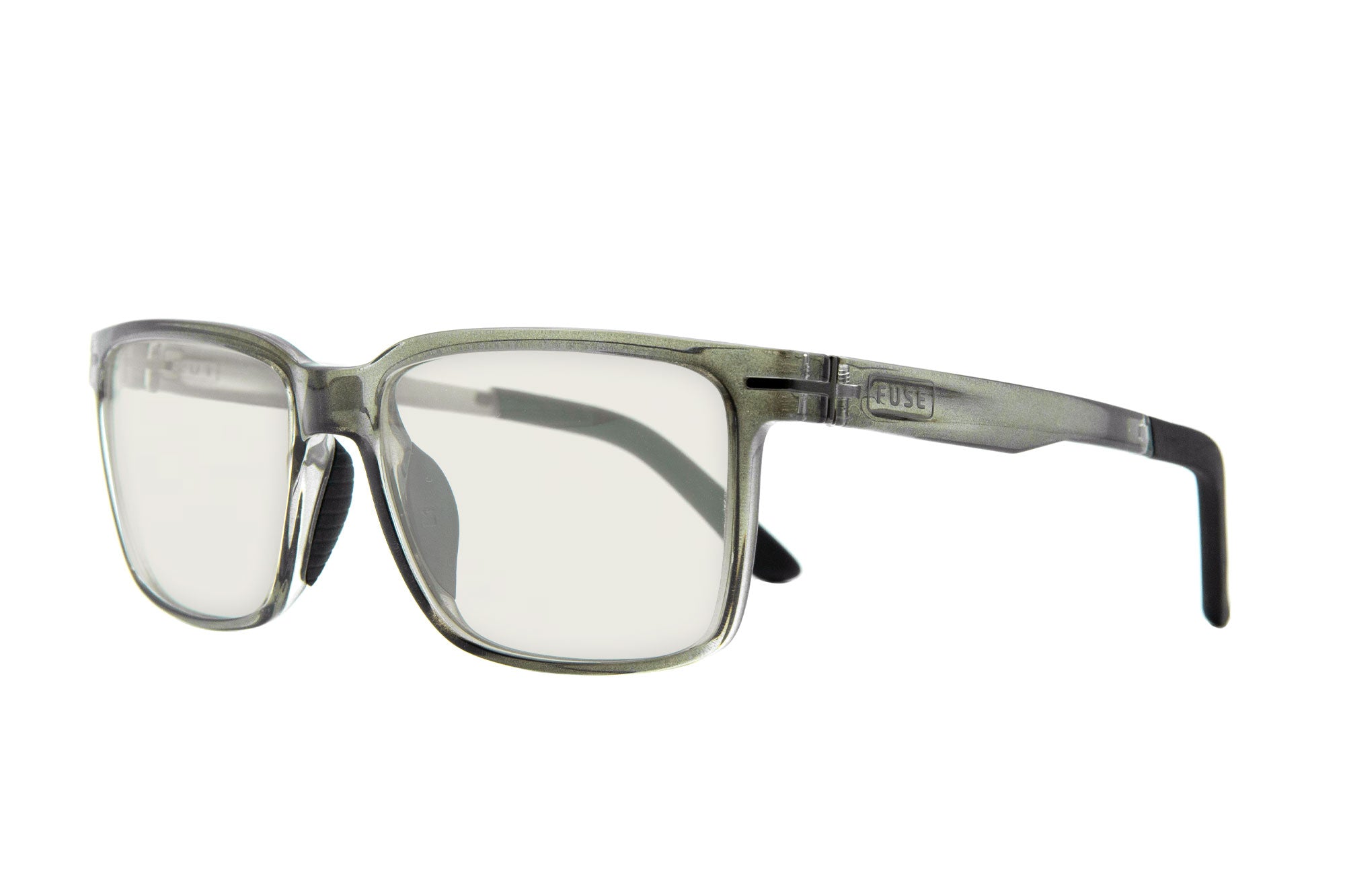 Cortez | Gloss Gray Shimmer | Blue Light Glasses