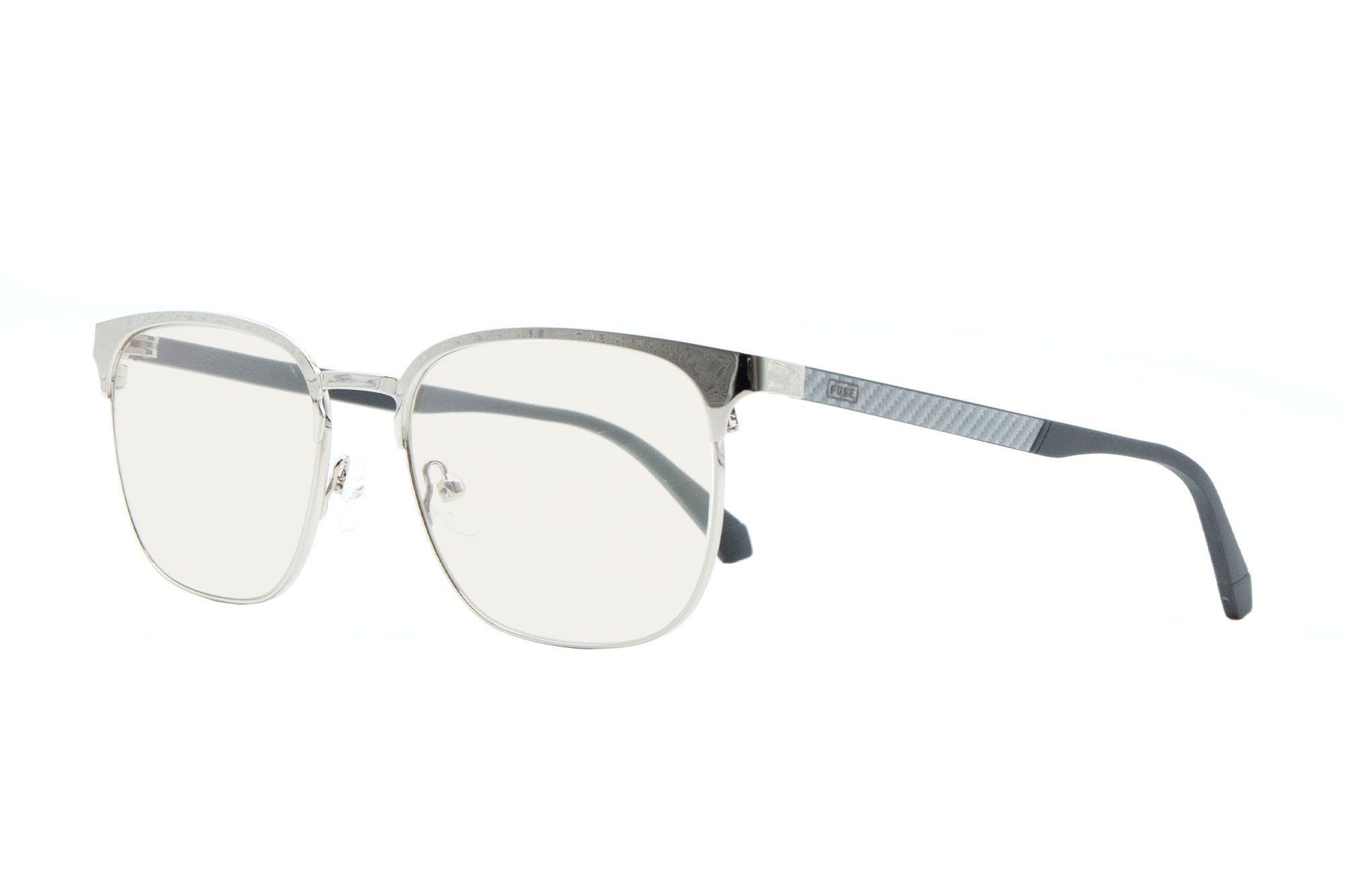 Quincy | Silver | Blue Light Glasses
