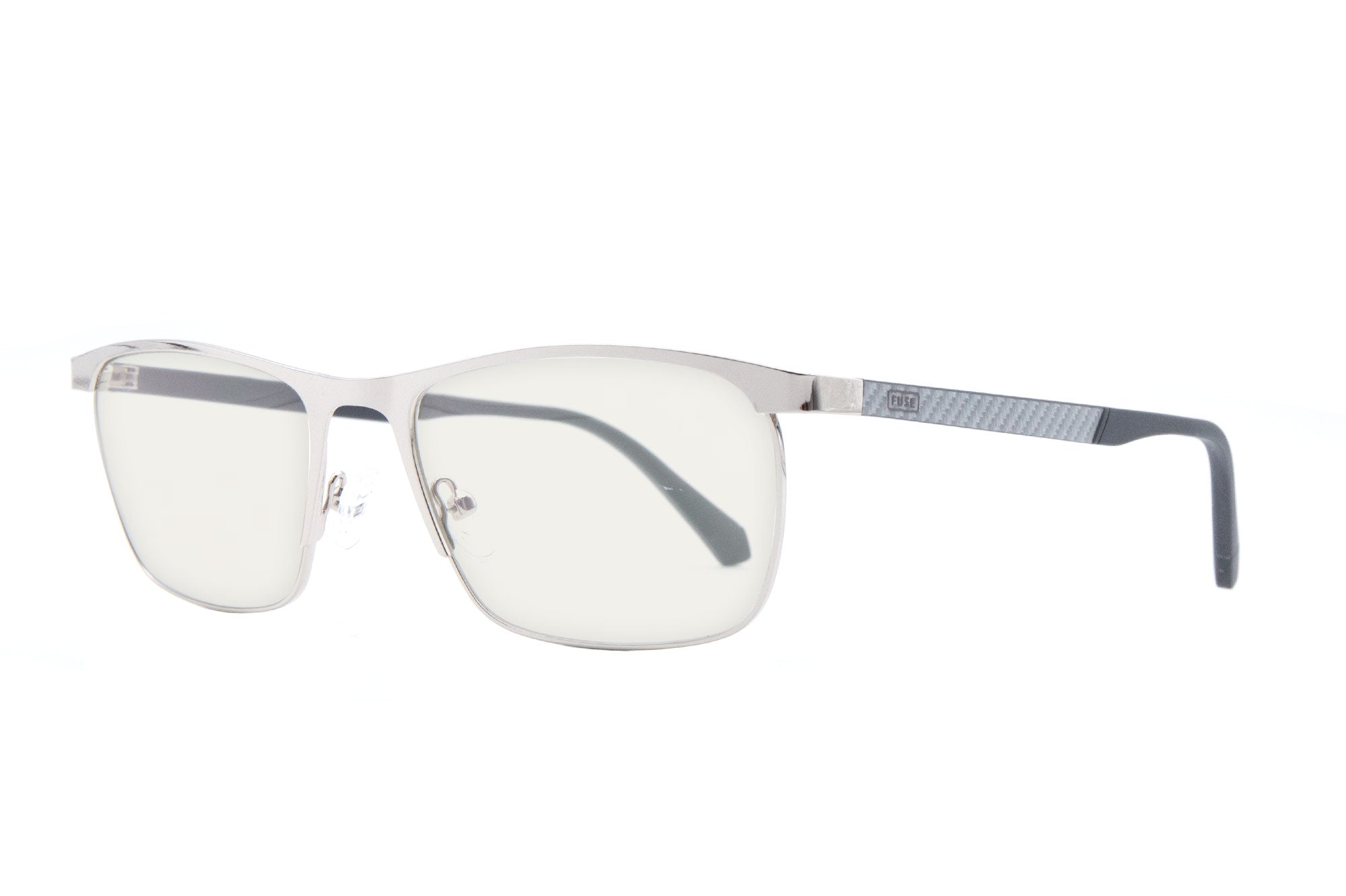 Stuart | Silver | Blue Light Glasses