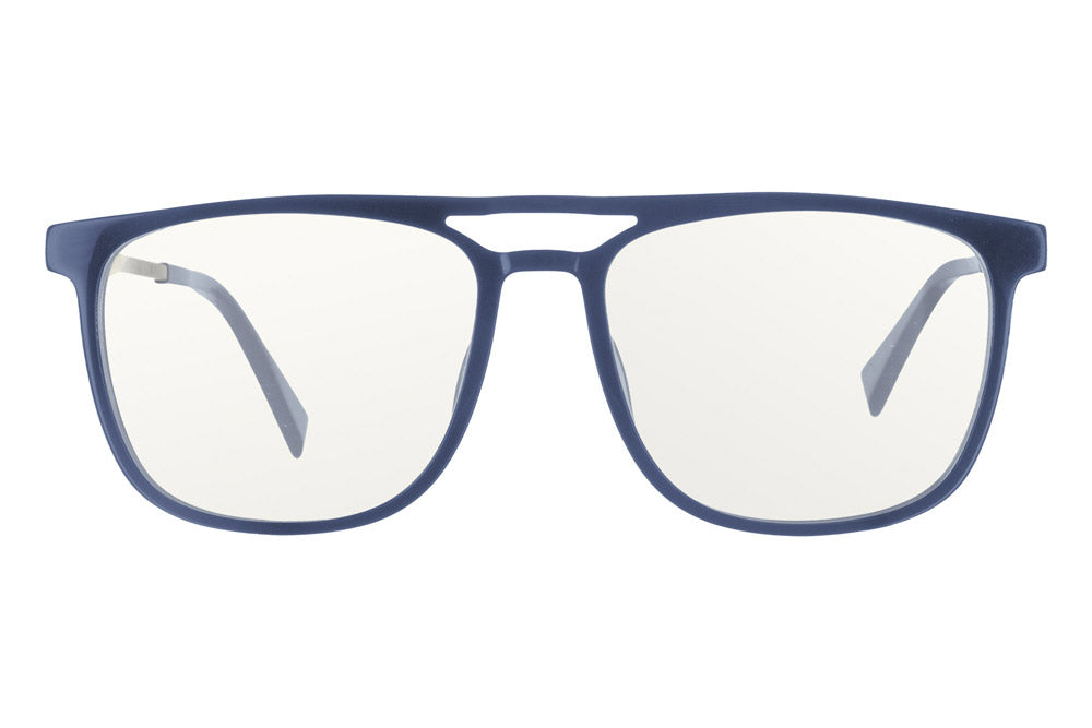 Fuse Long Point Sunglasses | Gloss Blue