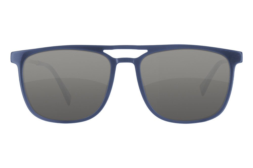 Fuse Long Point Sunglasses | Gloss Blue