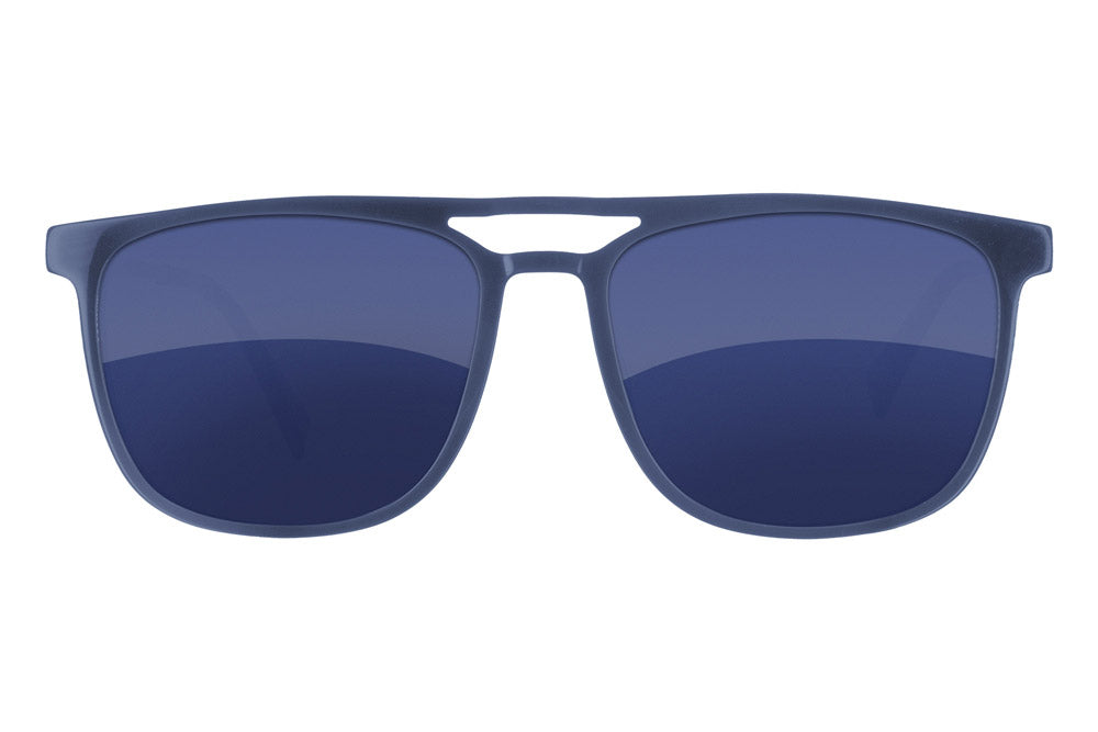 Fuse Long Point Sunglasses | Gloss Blue
