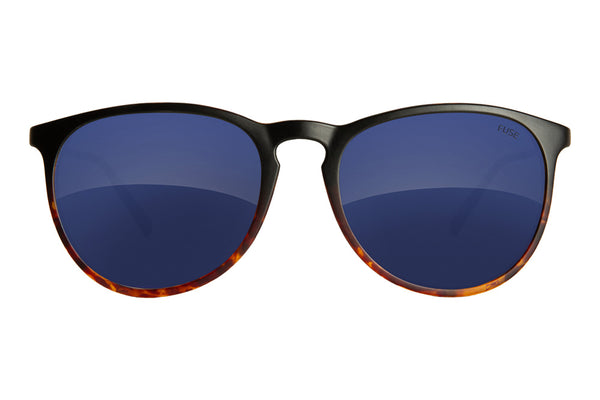Fuse Merritt Sunglasses | Matte Black Tortoise Fade – Fuse Lenses