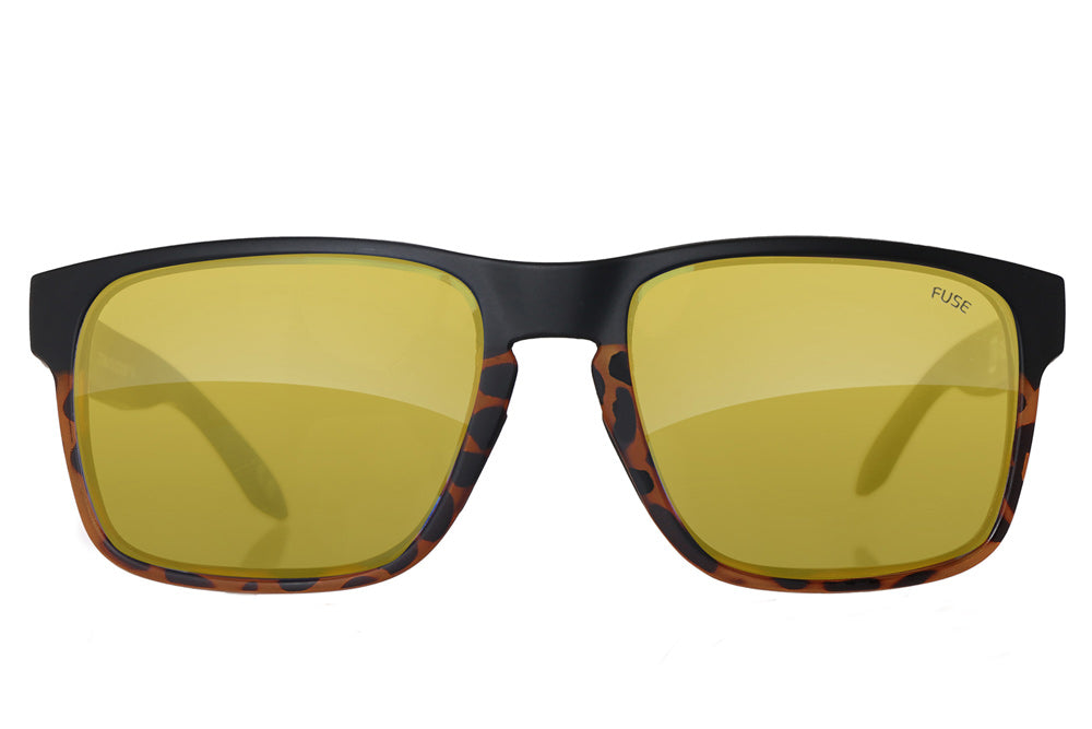 Fuse Egmont XL Sunglasses | Matte Black Tortoise Fade