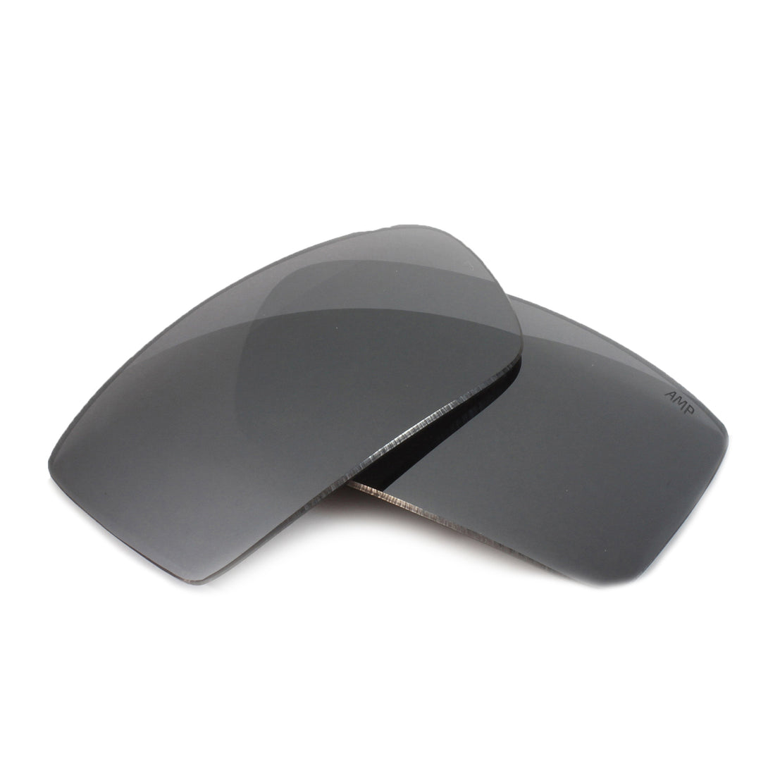 AMP Carbon Mirror Polarized Replacement Lenses Compatible with Oakley Oil Drum Sunglasses from Fuse Lenses