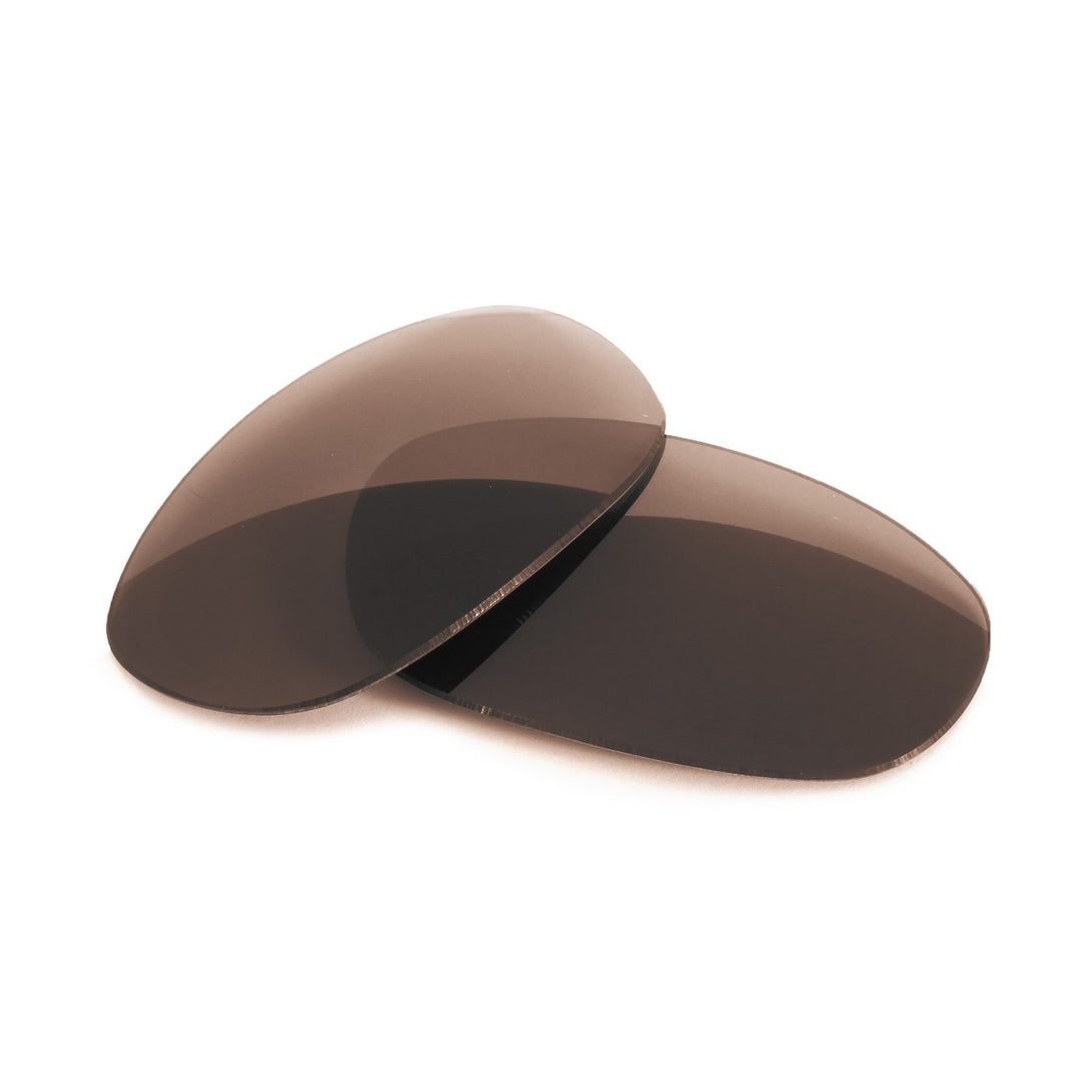 Standard Brown Non-Polarized Replacement Lenses Compatible with Maui Jim Malia MJ-125 Sunglasses from Fuse Lenses
